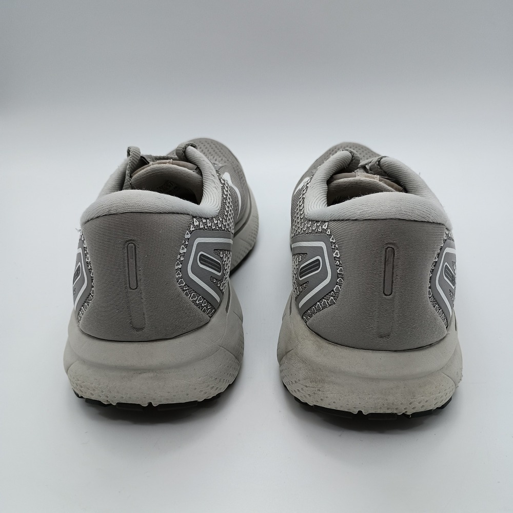 Brooks Ghost 14 Womens Running Shoes Grey Silver Size 9 Medium B - Picture 7 of 9